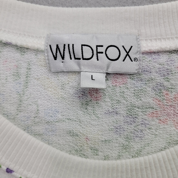 WILDFOX TUSCAN BOUQUET PULLOVER, SIZE L - Picture 4 of 8